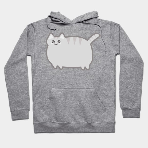 Kawaii Fat Cat Hoodie by KawaiiNir